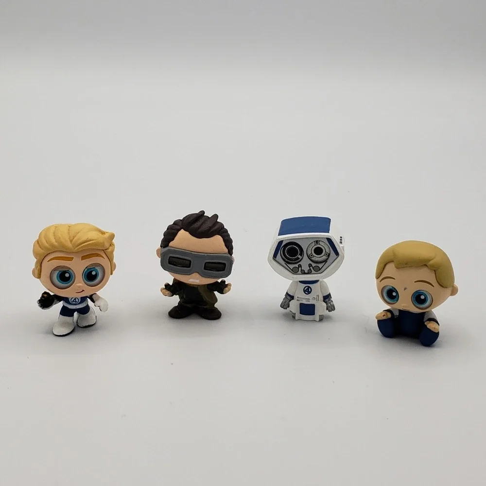 Marvel Doorables Fantastic Four Lot Of‎ 4